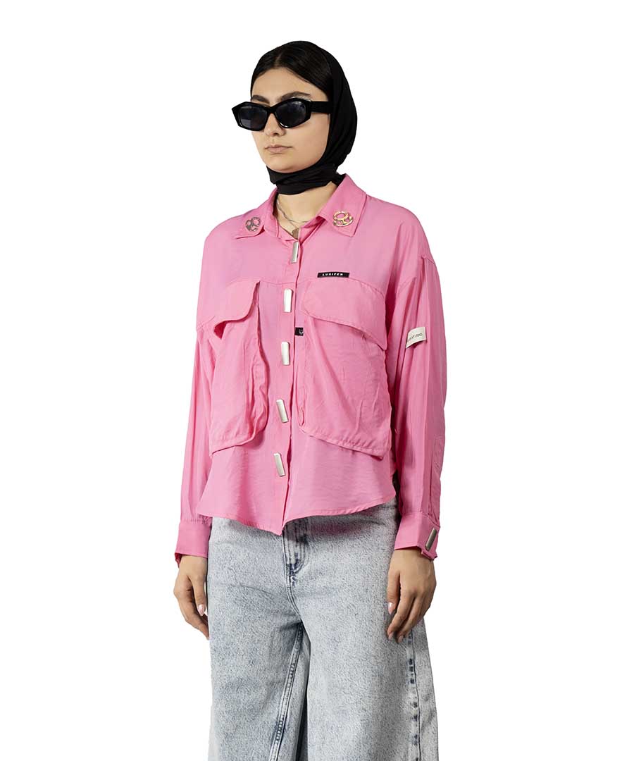 مانتو جیب دار زنانه