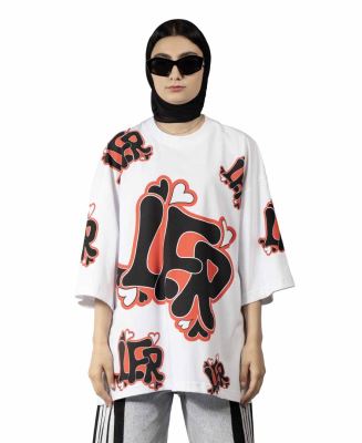 تیشرت چاپ دار زنانه