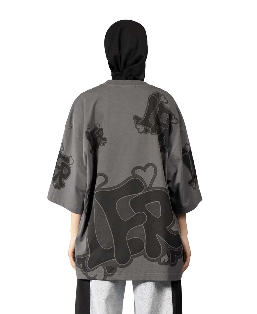 تیشرت چاپ دار زنانه