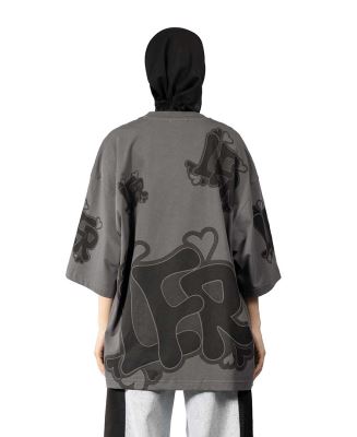 تیشرت چاپ دار زنانه