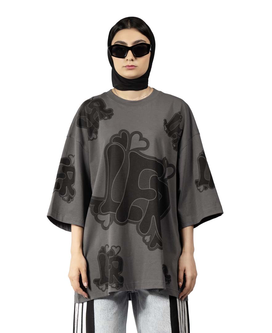 تیشرت چاپ دار زنانه