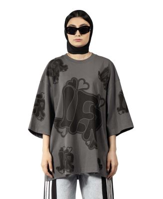 تیشرت چاپ دار زنانه