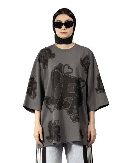 تیشرت چاپ دار زنانه