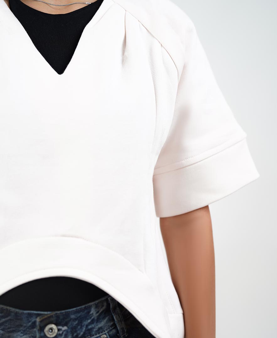 تیشرت برش دار زنانه