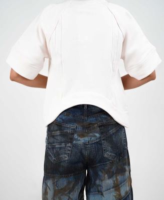 تیشرت برش دار زنانه