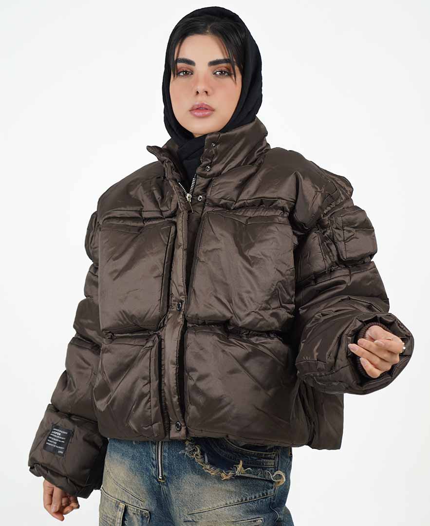 پافر جیب دار زنانه