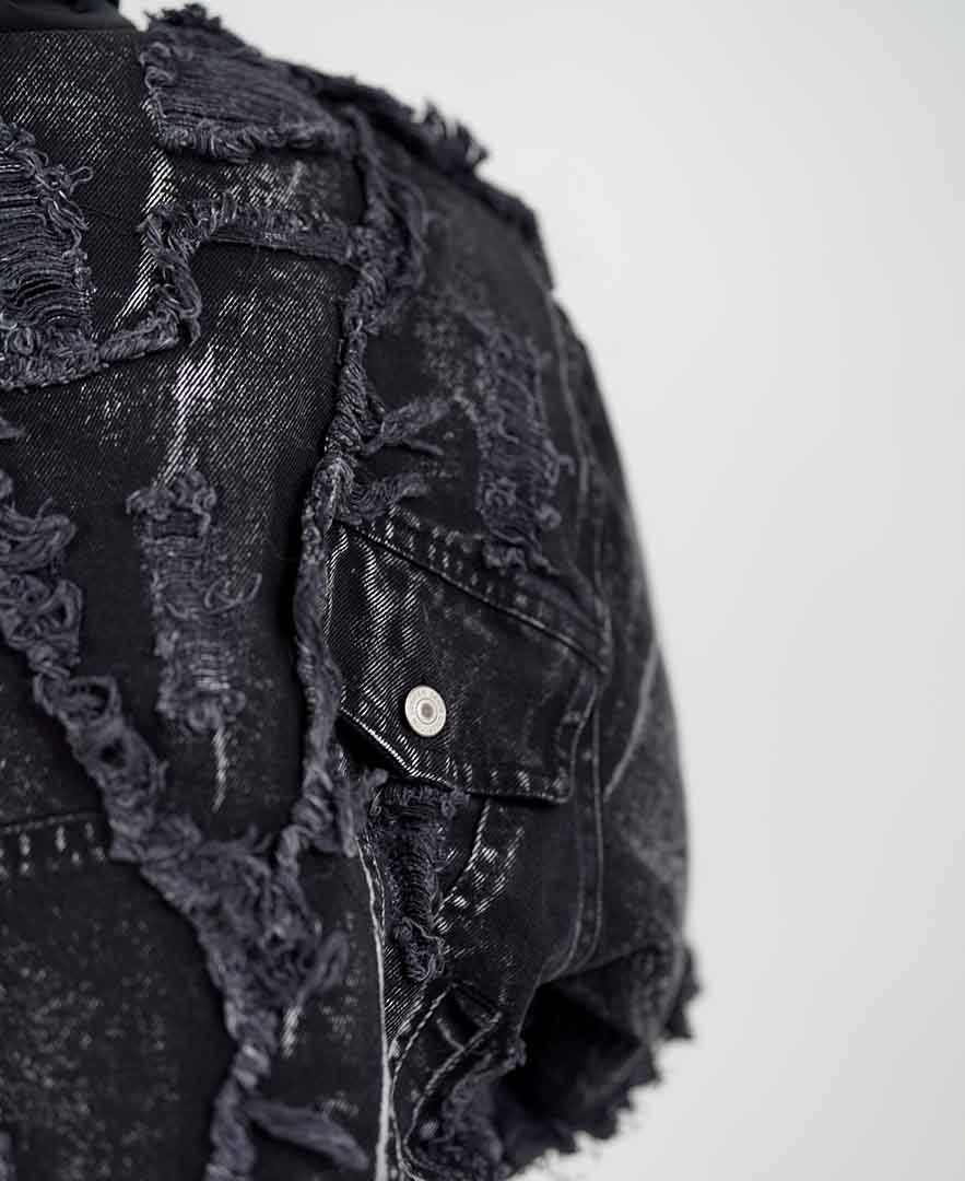 کاپشن ترکیبی زنانه