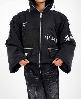 کاپشن ترکیبی زنانه