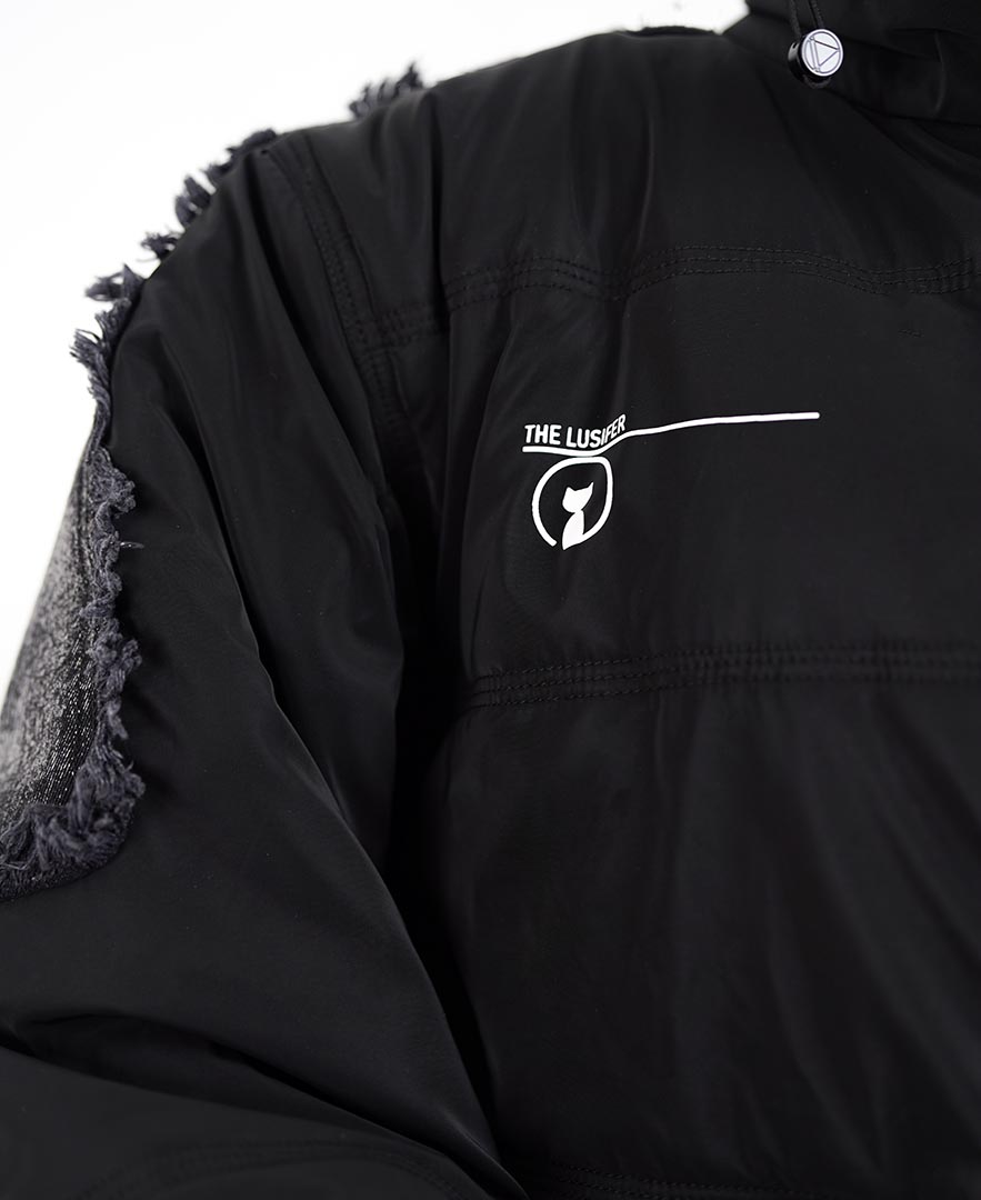 کاپشن ترکیبی زنانه