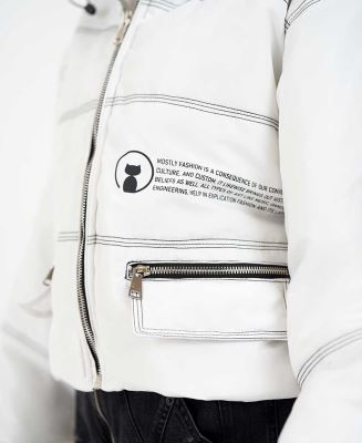 کاپشن ترکیبی زنانه