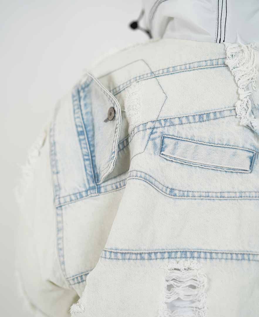 کاپشن ترکیبی زنانه