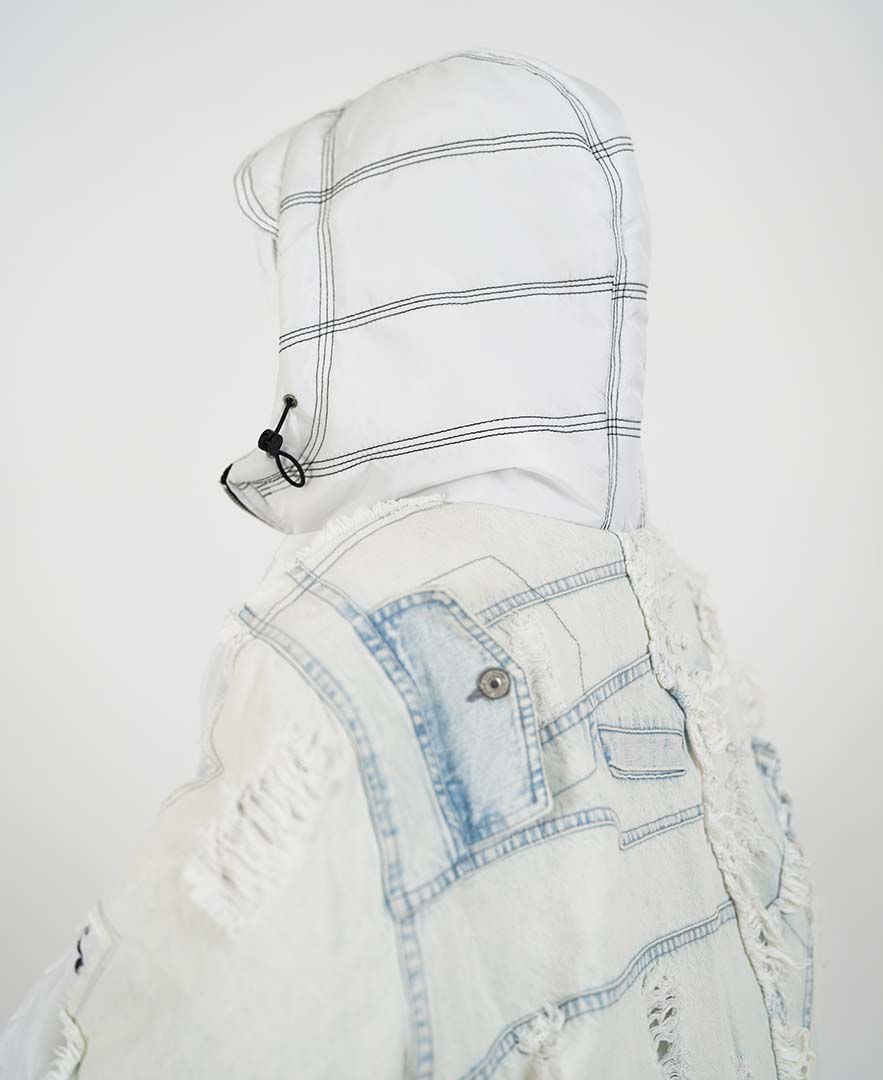 کاپشن ترکیبی زنانه