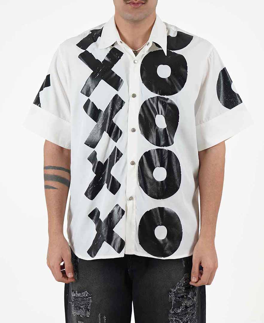 پیراهن چاپ دار مردانه