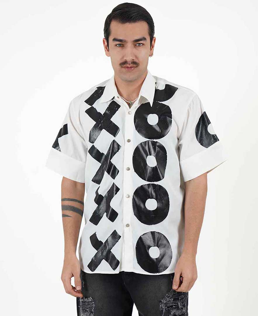 پیراهن چاپ دار مردانه