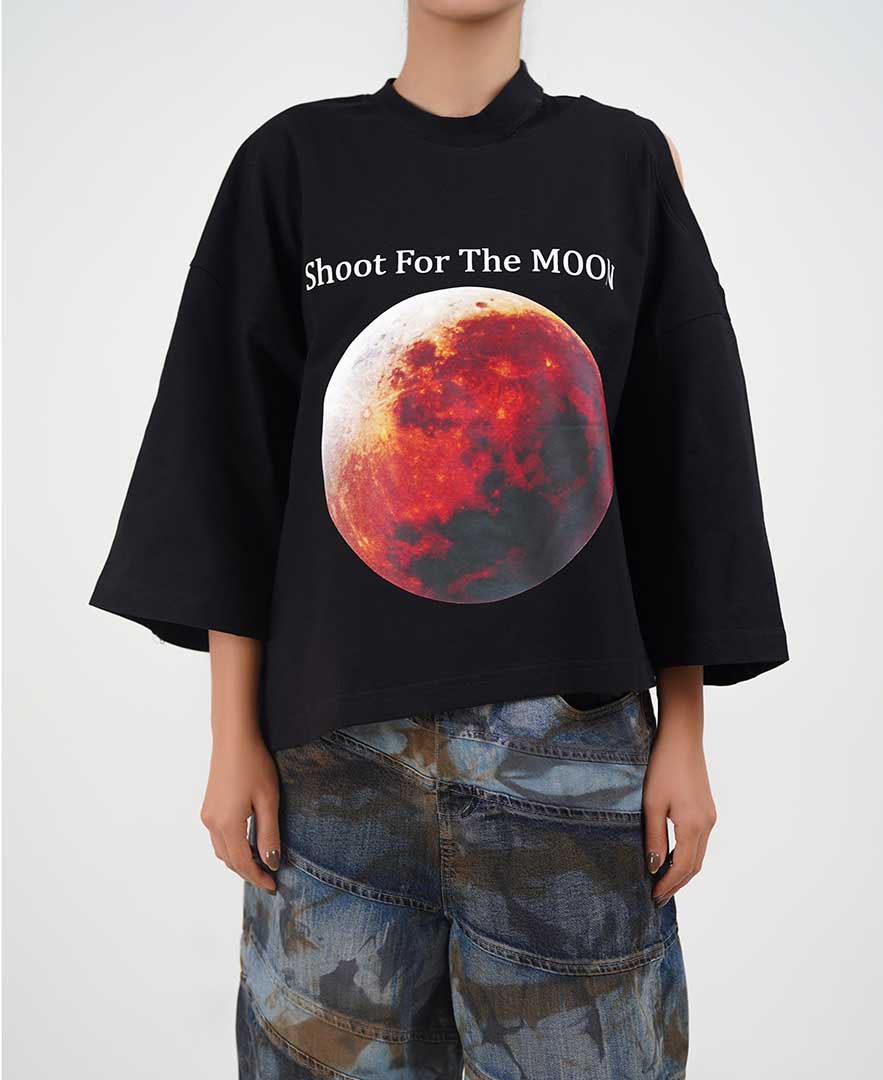 تیشرت برش دار زنانه