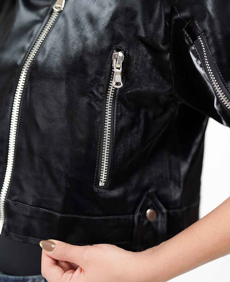 ژاکت زیپ دار زنانه