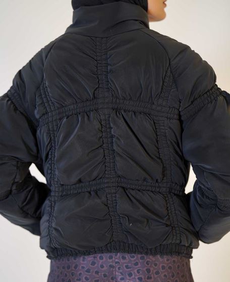 پافر جلو زیپ دار زنانه