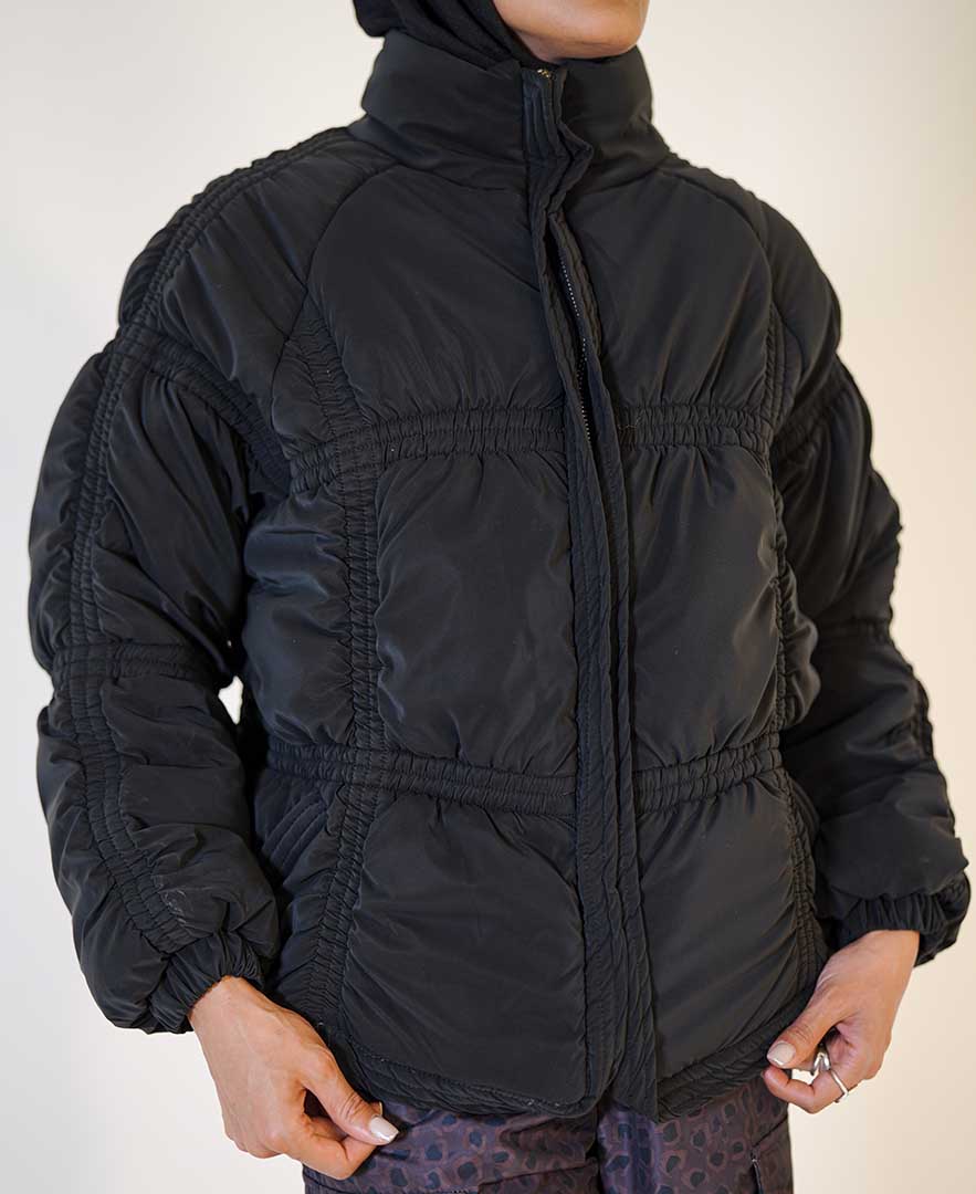 پافر جلو زیپ دار زنانه