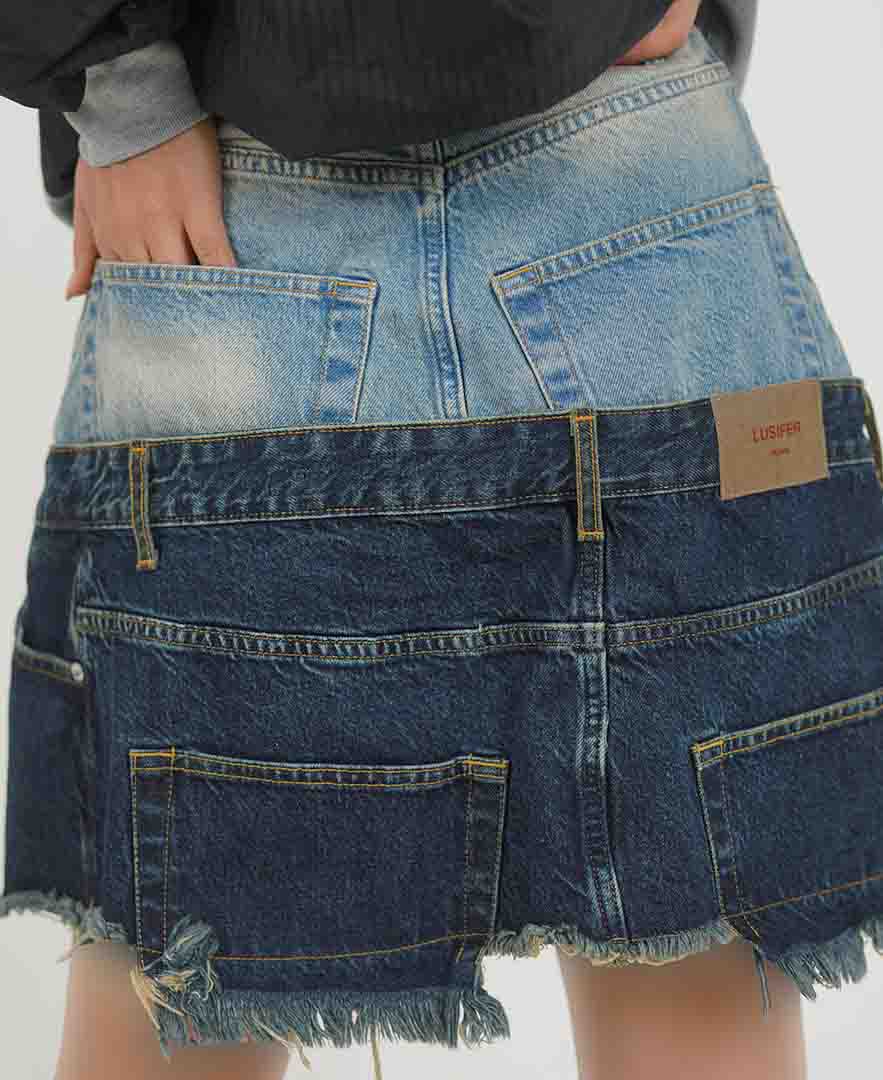 دامن برش دار زنانه