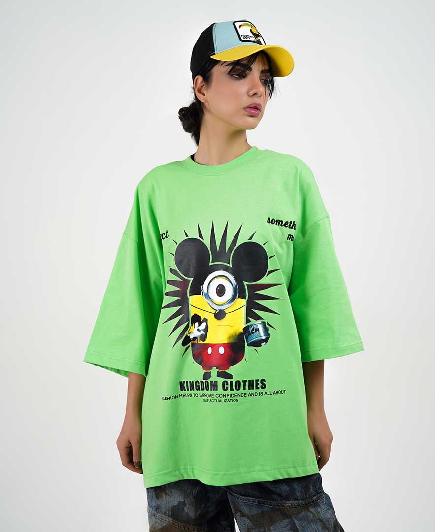 تیشرت چاپ دار زنانه