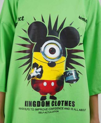 تیشرت چاپ دار زنانه