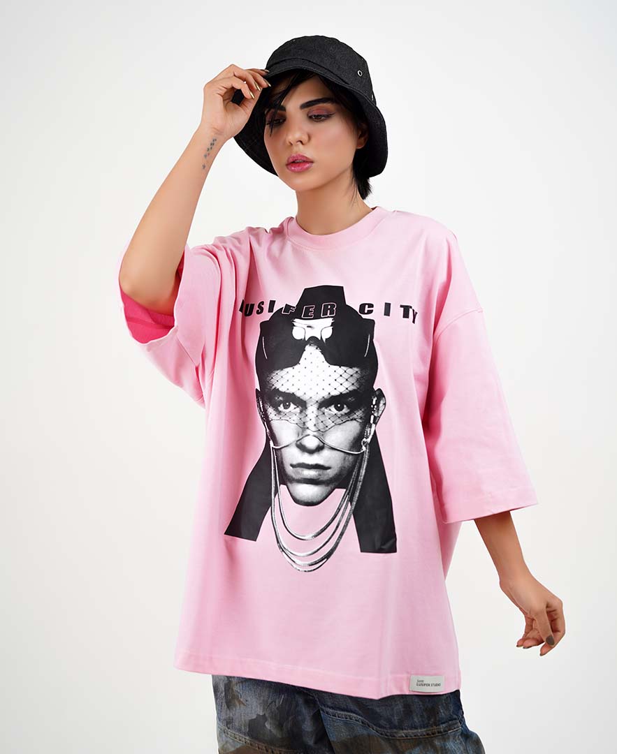 تیشرت چاپ دار زنانه