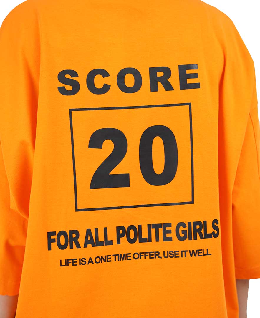 تیشرت چاپ دار زنانه