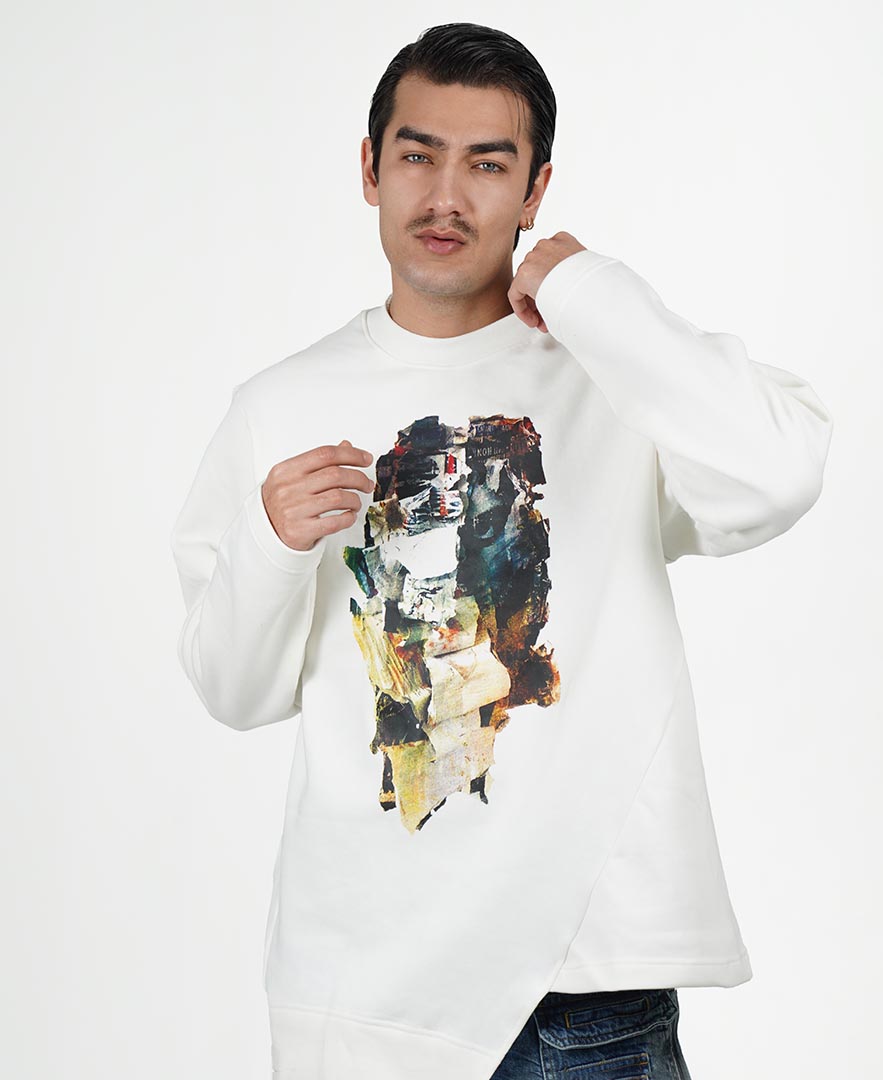 سوییشرت چاپ دار مردانه