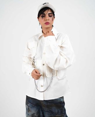 شومیز جیب دار زنانه