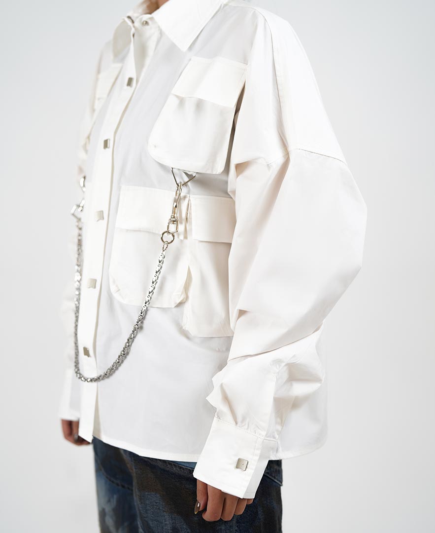 شومیز جیب دار زنانه