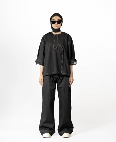 شلوار پیلی دار زنانه