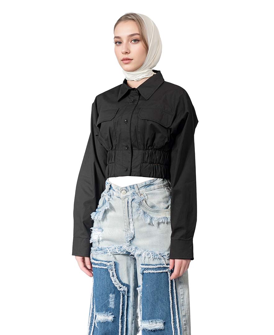 شومیز کمر کرستی زنانه