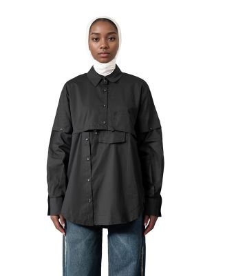 مانتو برش دار زنانه