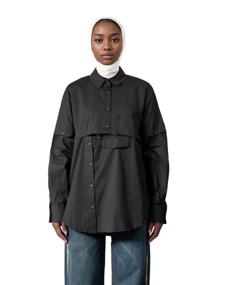 مانتو برش دار زنانه