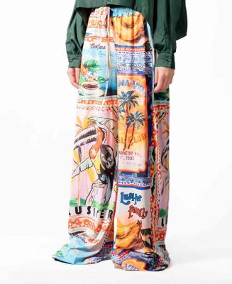 شلوار طرحدار زنانه