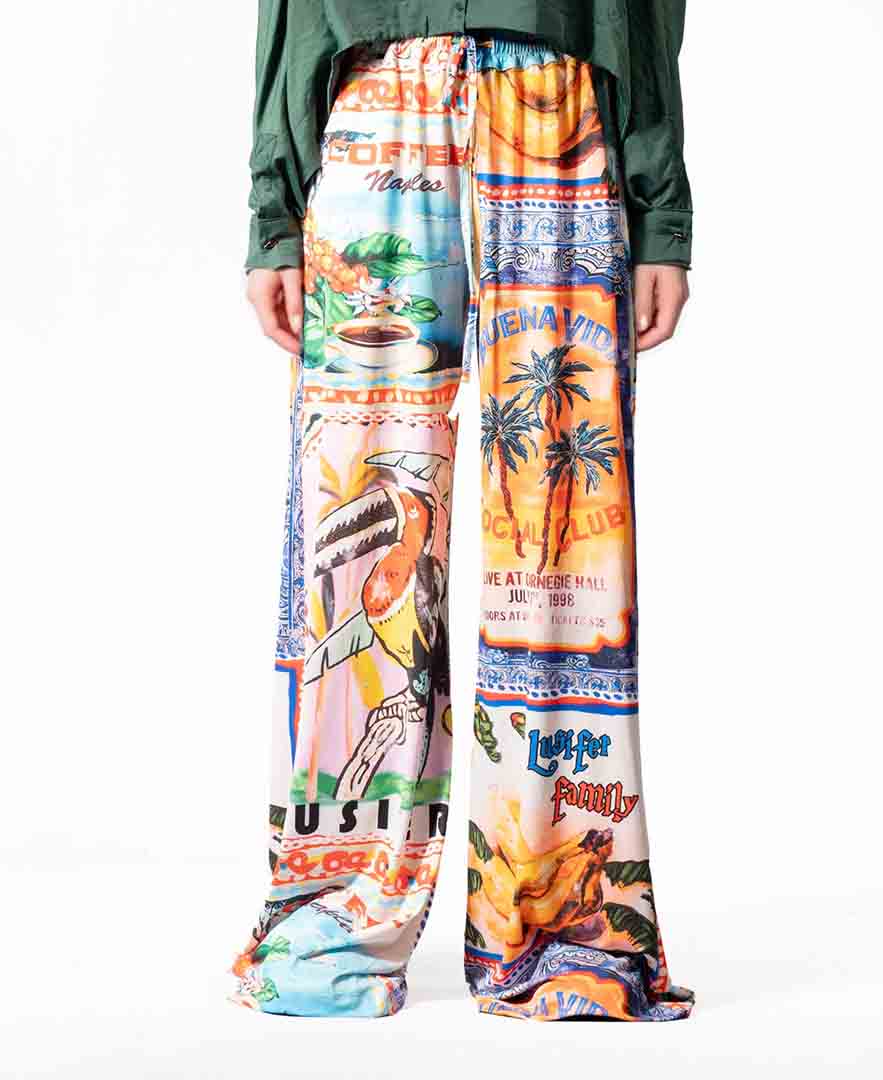 شلوار طرحدار زنانه