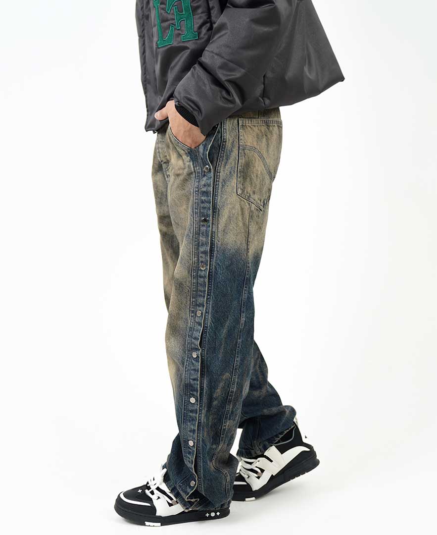 شلوار پرچ دار مردانه