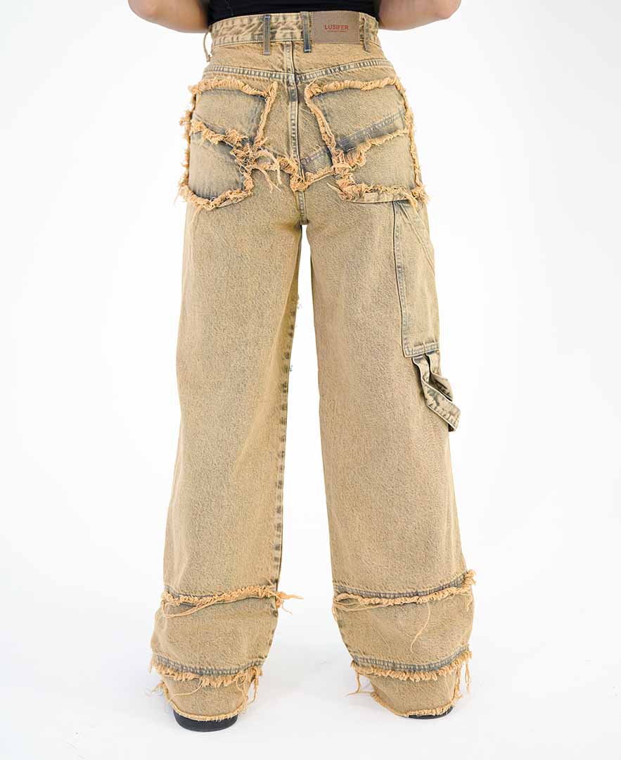 شلوار زاپ دار زنانه