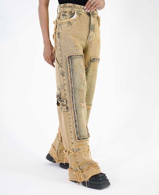 شلوار زاپ دار زنانه