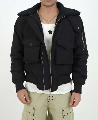 کاپشن یقه خز دار مردانه