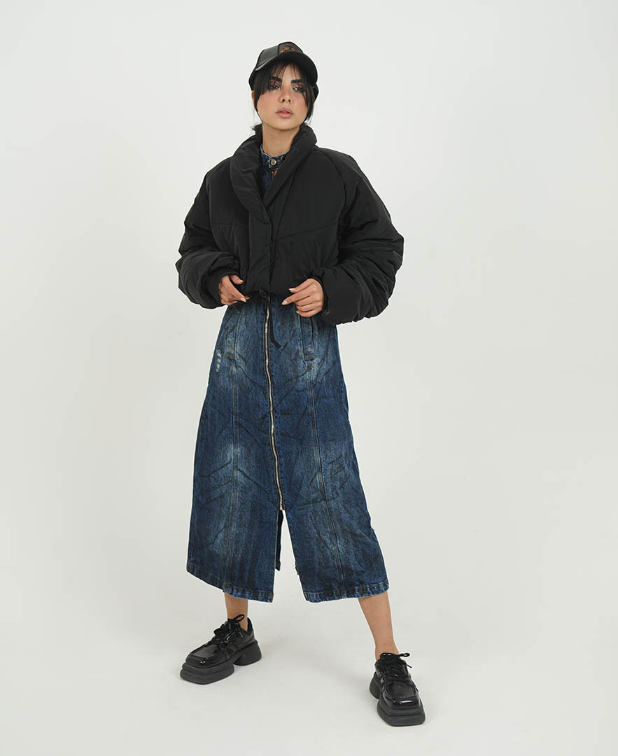 پافر کراپ زنانه