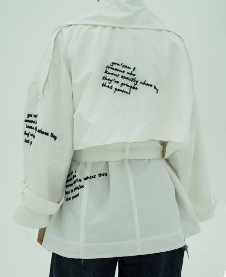 بارانی گلدوزی شده زنانه