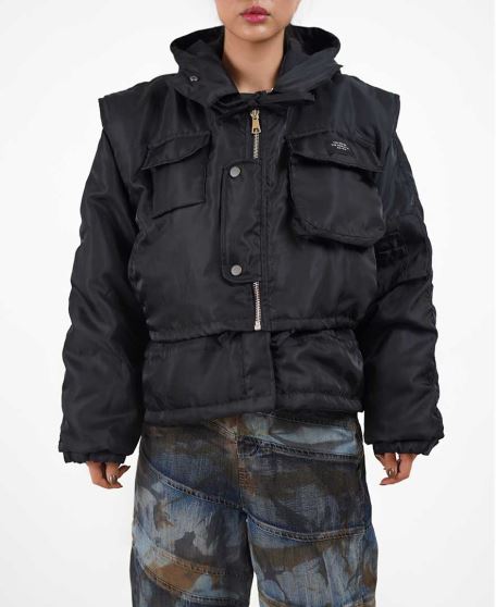 کاپشن دو تکه زنانه