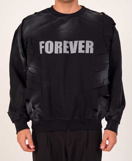 سوییشرت تکه دوزی مردانه