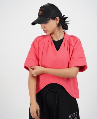 تیشرت برش دار زنانه