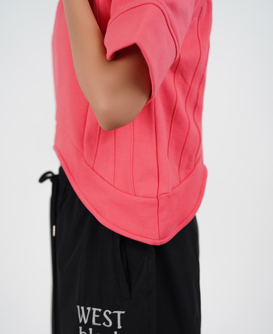 تیشرت برش دار زنانه