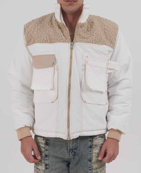 کاپشن ترکیبی مردانه