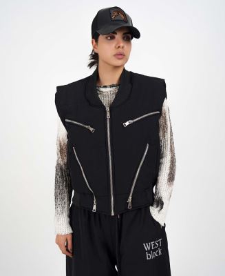 وست زیپ دار زنانه