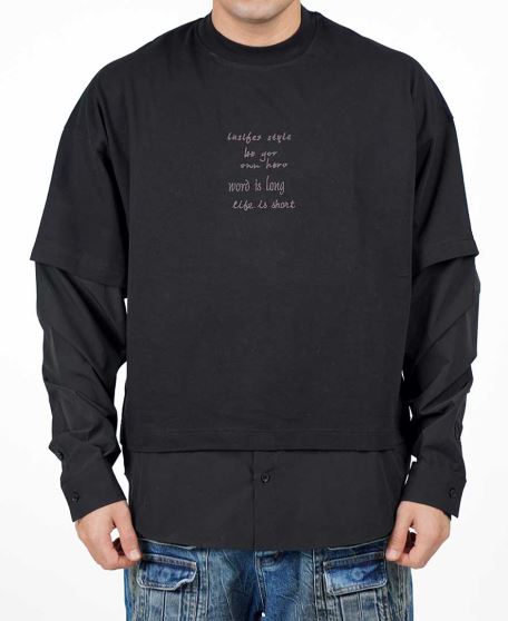 سوییشرت خرجکار دار مردانه