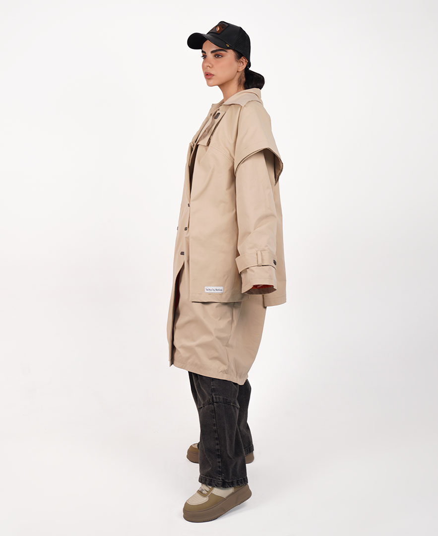 بارانی بلند زنانه